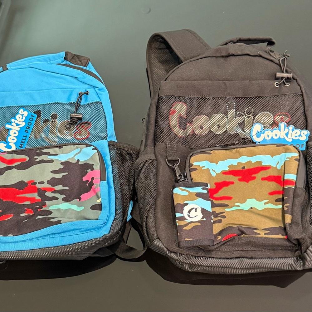 Cookies Camouflage Backpack Smell Proof full size new with tags